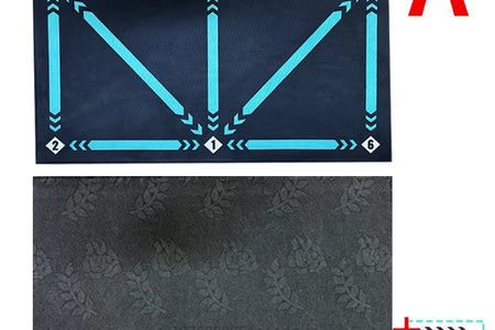 Football Training Mat Durable Non Slip Foldable Kids Adults Dribble Training Mat Football Training Indoor Ourdoor Equipment