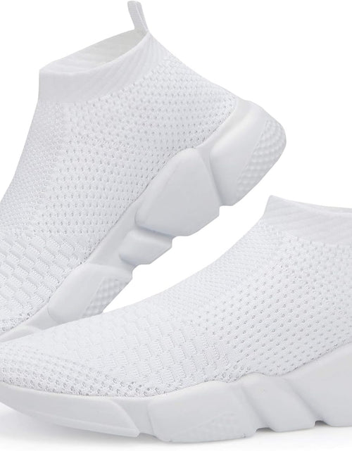 Load image into Gallery viewer, Women'S Running Knit Comfortable Lightweight Breathable Casual Sports Shoes Fashion Sneakers Slip-On Walking Shoes

