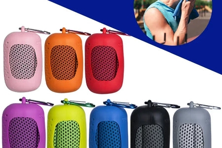 Cooling Ice Towel Cold Sports Towel Outdoor Microfiber Quick Drying Sports Fitness Cool Towel Camping Wiping Sweat Sports Towel